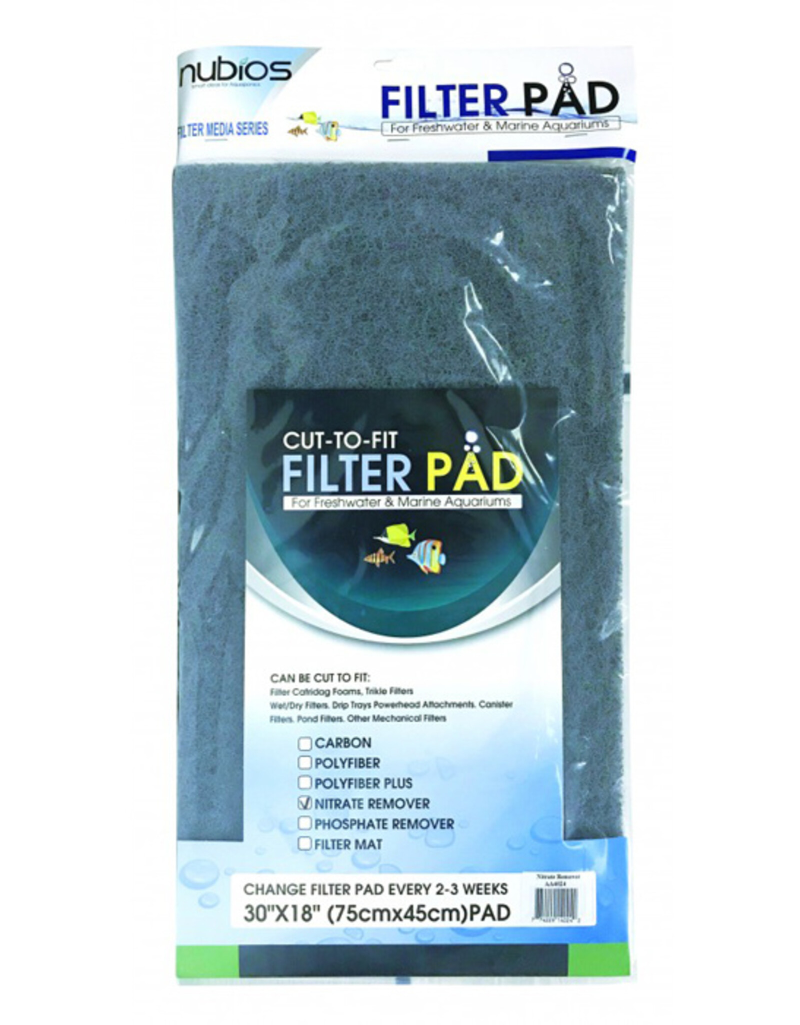 Nubios NUBIOS Cut-to-fit Filter Pad Nitrate Remover
