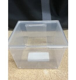 Pro-Kal PET-TEKK Square Punched Deli Container with Lid