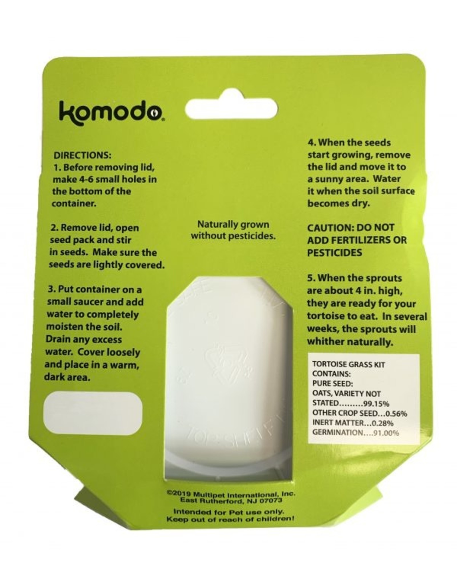 Komodo KOMODO Grow Your Own Tortoise Grass 1oz