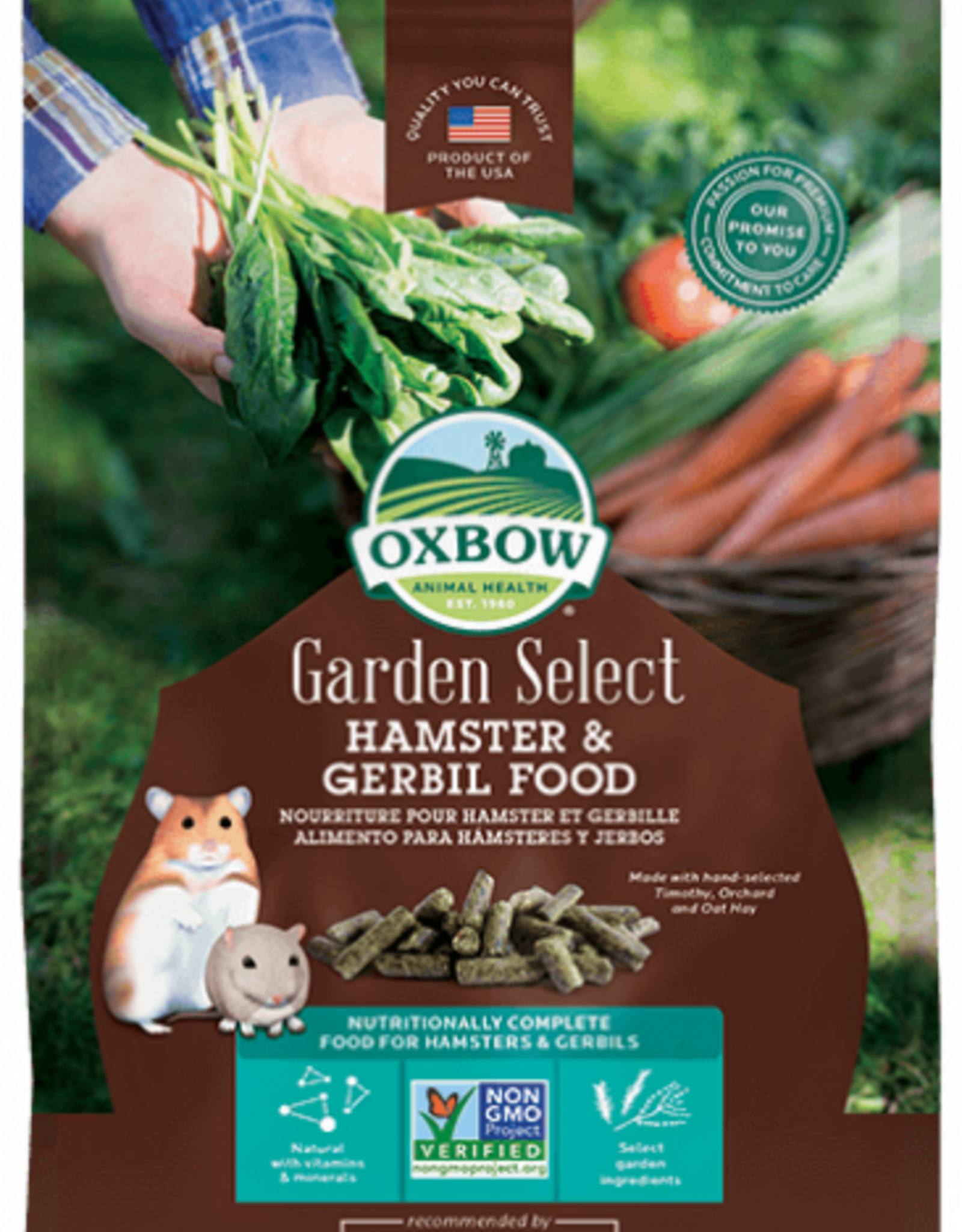Oxbow OXBOW Garden Select Hamster and Gerbil Food 1.5 pound Bag