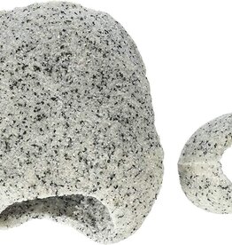 Penn Plax PENN PLAX Granite Stone Hideaway Small/Medium 2 pack