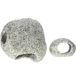 Penn-Plax Rock Aquascape Aquarium Decoration – Gray and Green 