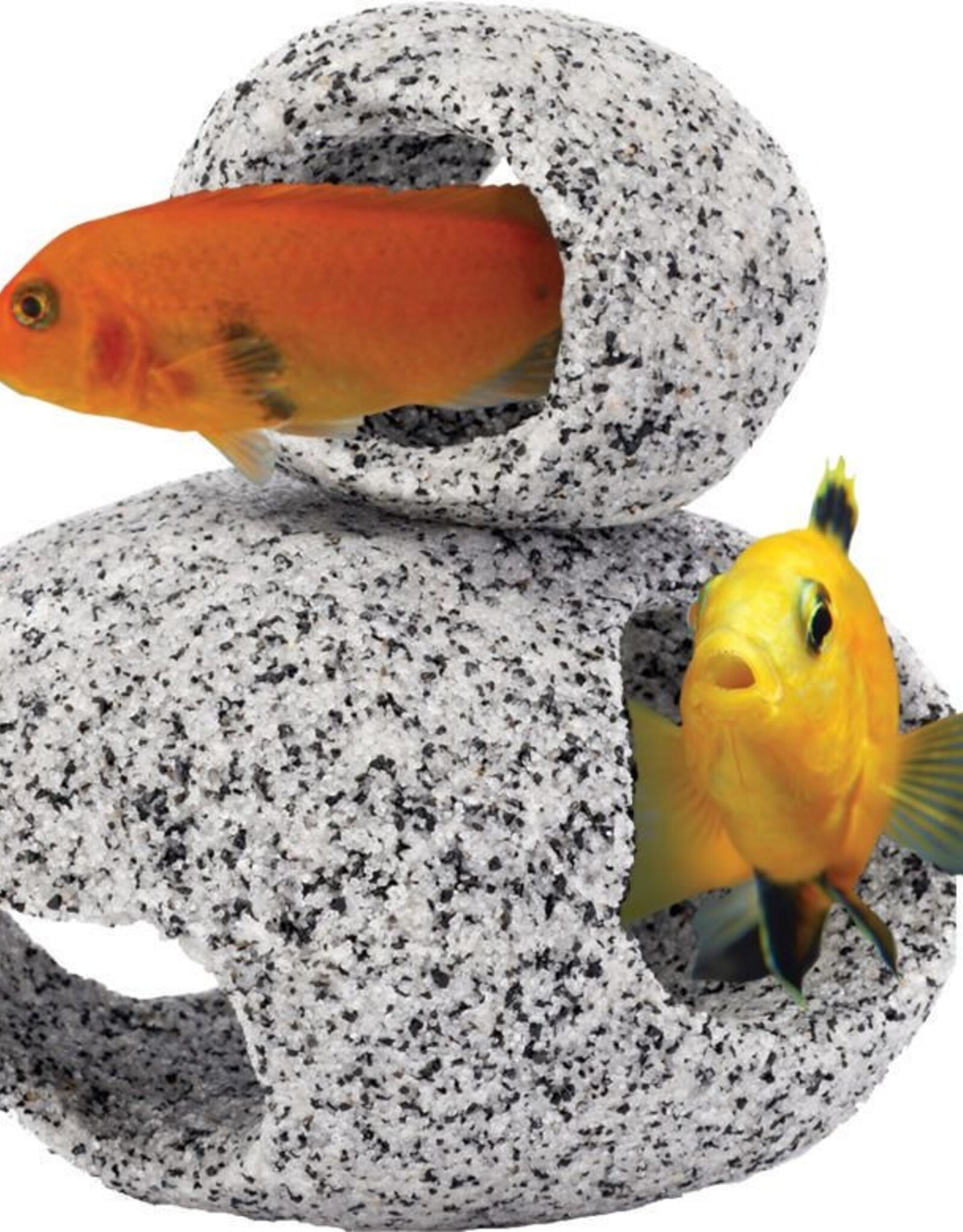 Penn Plax PENN PLAX Granite Stone Hideaway Small/Medium 2 pack