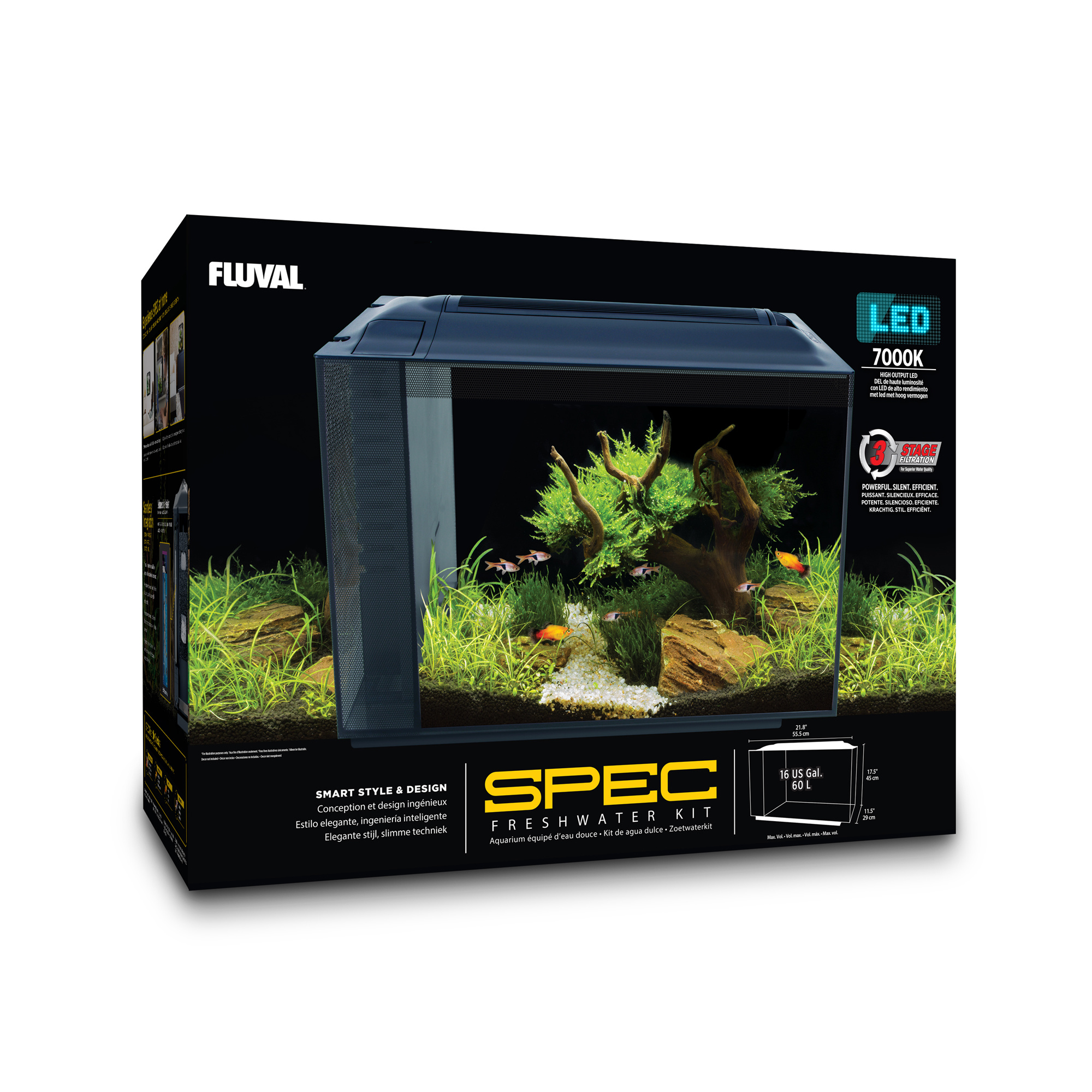 FLUVAL Spec XV 16 Gallon Roger's Aquatics & Pet Supplies