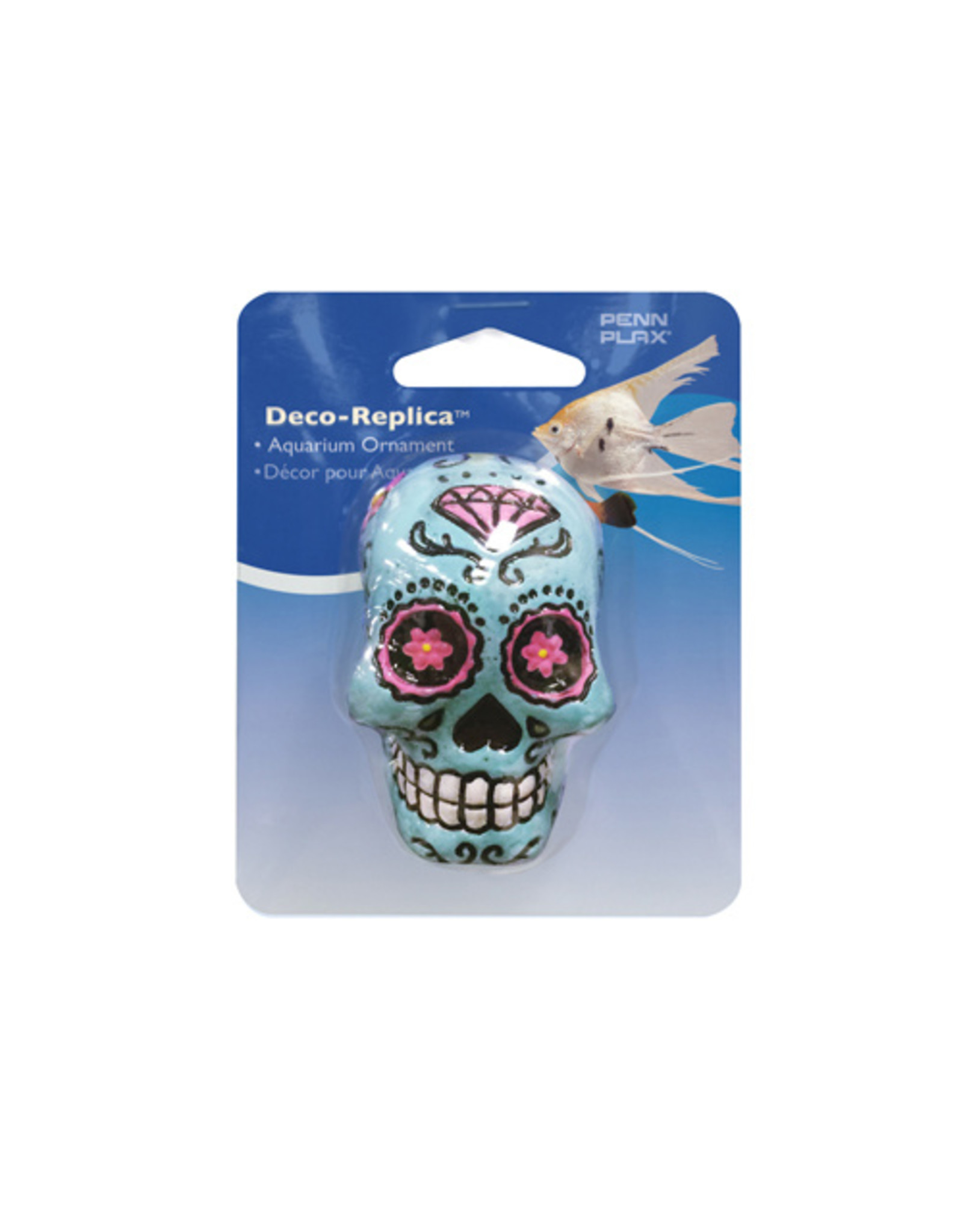 Penn Plax PENN PLAX Blue Sugar Skull w/ Hangtag