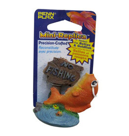 Penn Plax PENN PLAX "No Fishing" Mini decoration