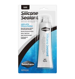 Seachem SEACHEM Aquarium Silicone Sealant/Adhesive Black 85g