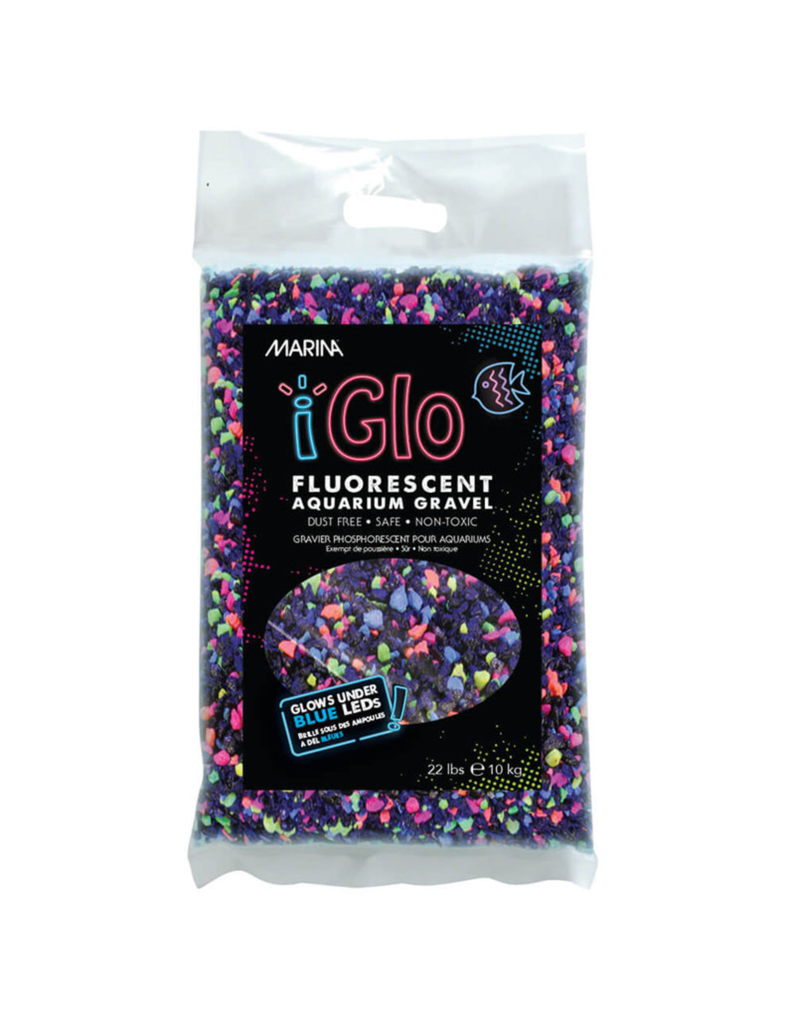 Marina MARINA Aquarium Gravel iGlo Galaxy 10KG