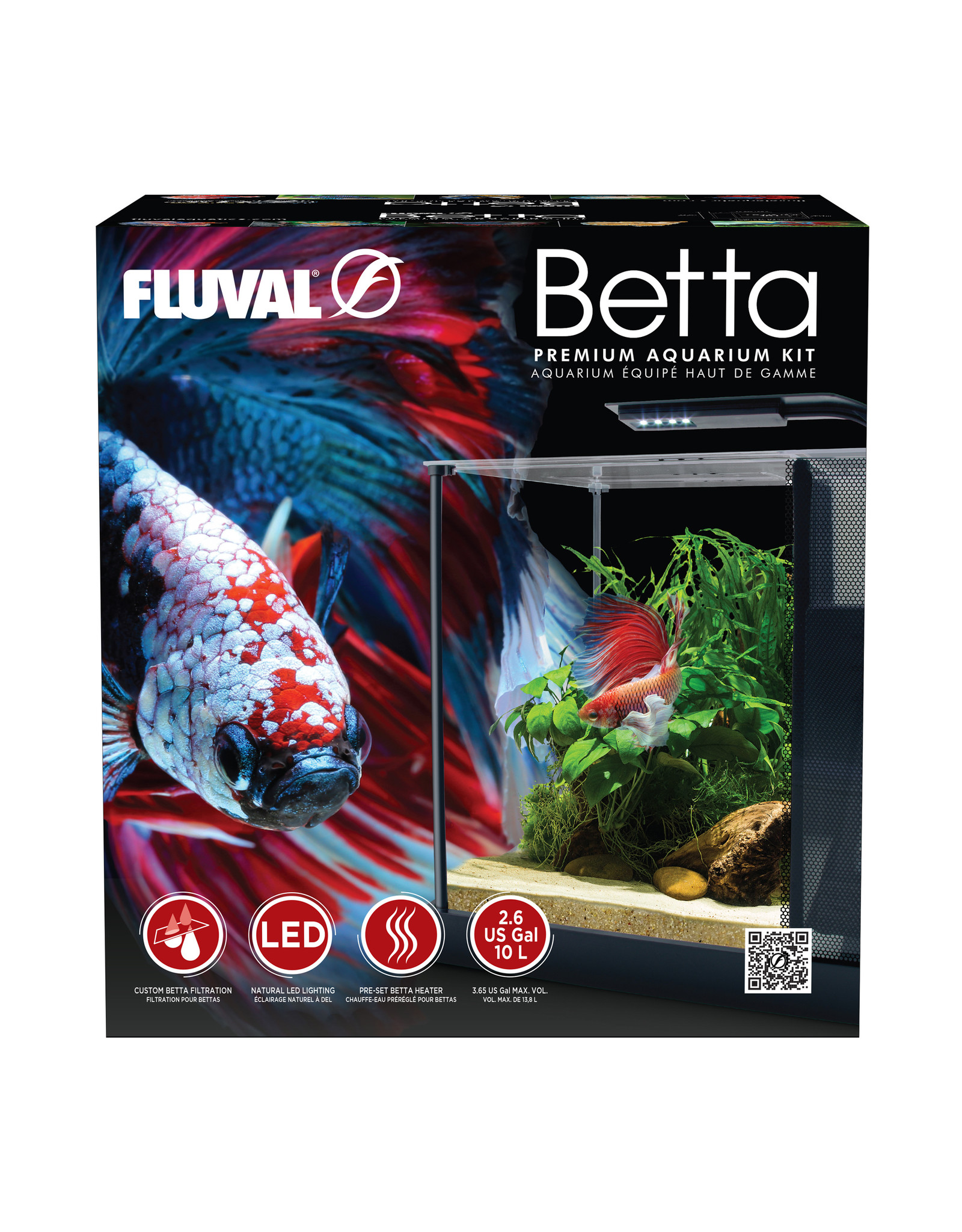 Fluval FLUVAL Betta Aquarium Kit 2.6 Gallon