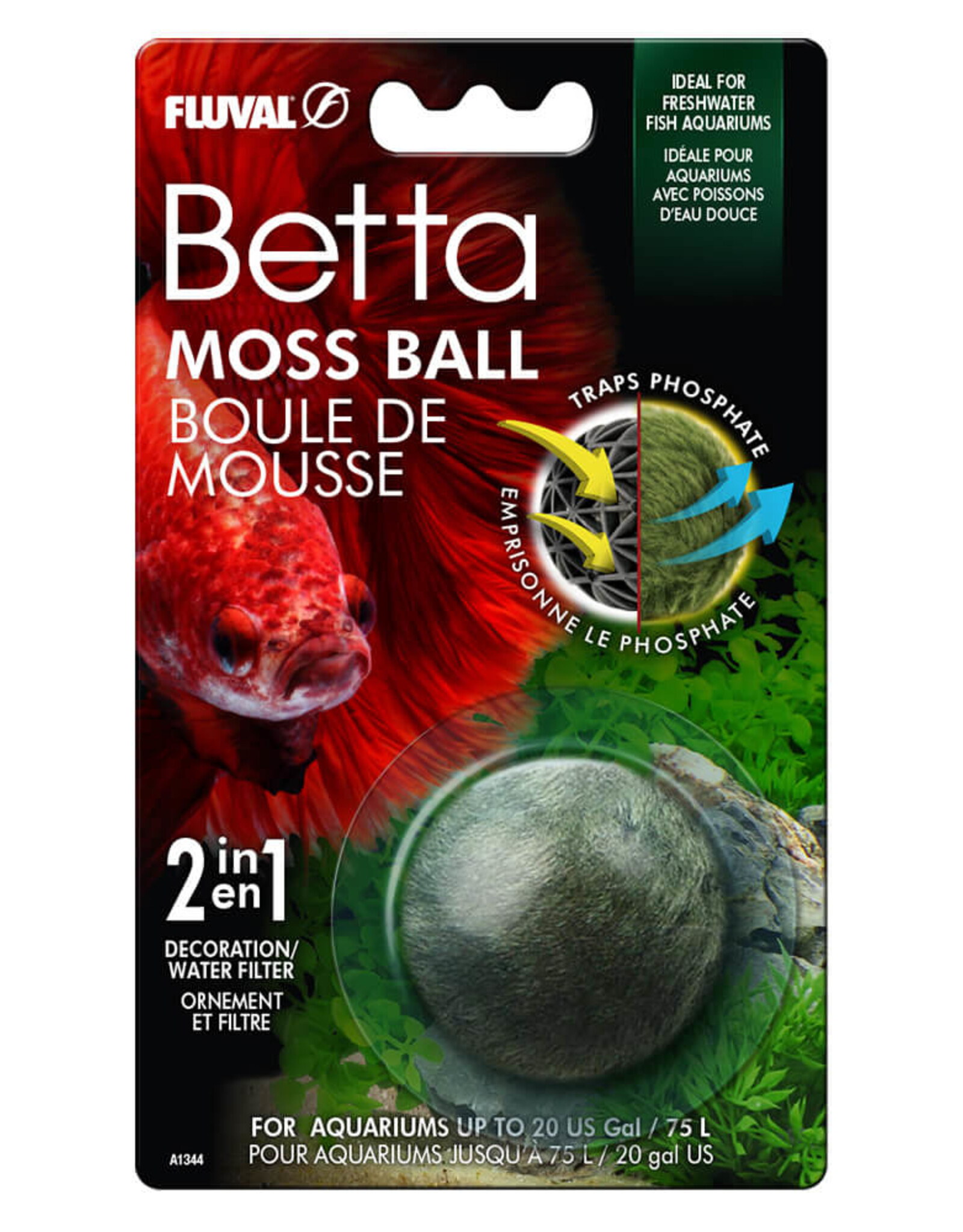 Fluval FLUVAL Betta Moss Ball 4.5cm