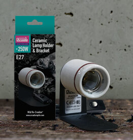 Arcadia ARCADIA Lamp Pro Ceramic Lamp Holder & Bracket up to 250 watt