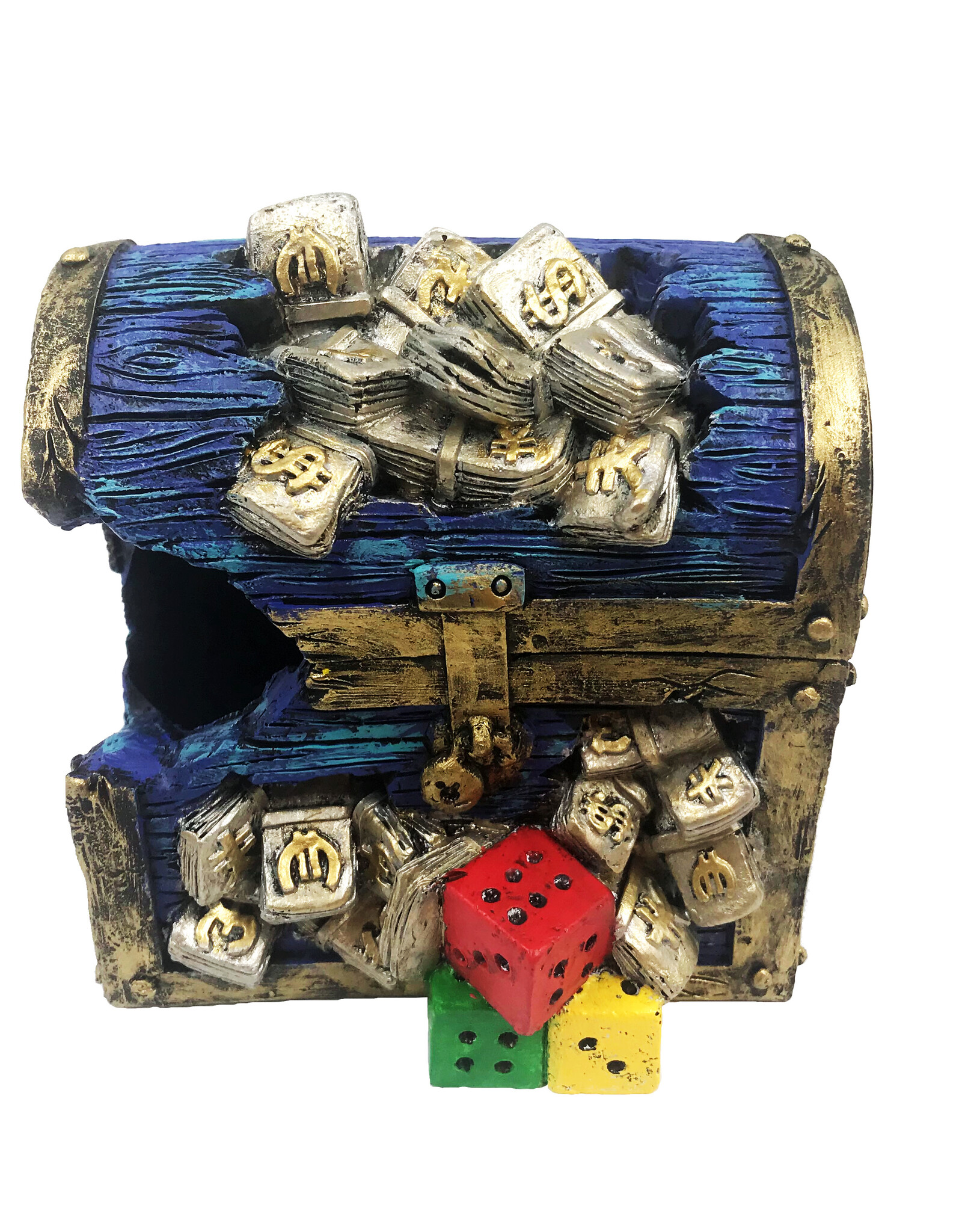 Burgham Aqua-Fit AQUA-FIT Treasure Box Blue 4x3.5x4"