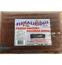Fishalicious Foods FISHALICIOUS FOODS - Frozen Pacifica Krill 16 oz. Flat Pack