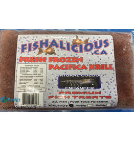 Fishalicious Foods FISHALICIOUS FOODS - Frozen Pacifica Krill 8 oz. Flat Pack