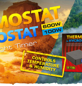 Exo Terra EXO TERRA  Thermostat Day/Night Timer 600W & Hygrostat 100W