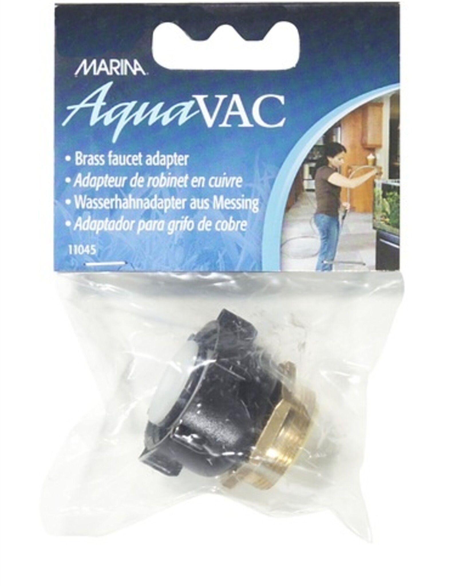 Marina MARINA Aquavac Brass Faucet Adapter