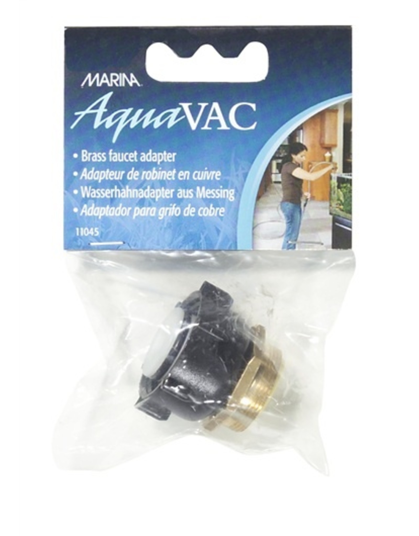 Marina MARINA Aquavac Brass Faucet Adapter