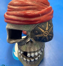 Marina MARINA Polyresin Ornament Pirate Skull Large