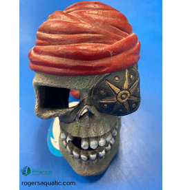 Marina MARINA Polyresin Ornament Pirate Skull Large