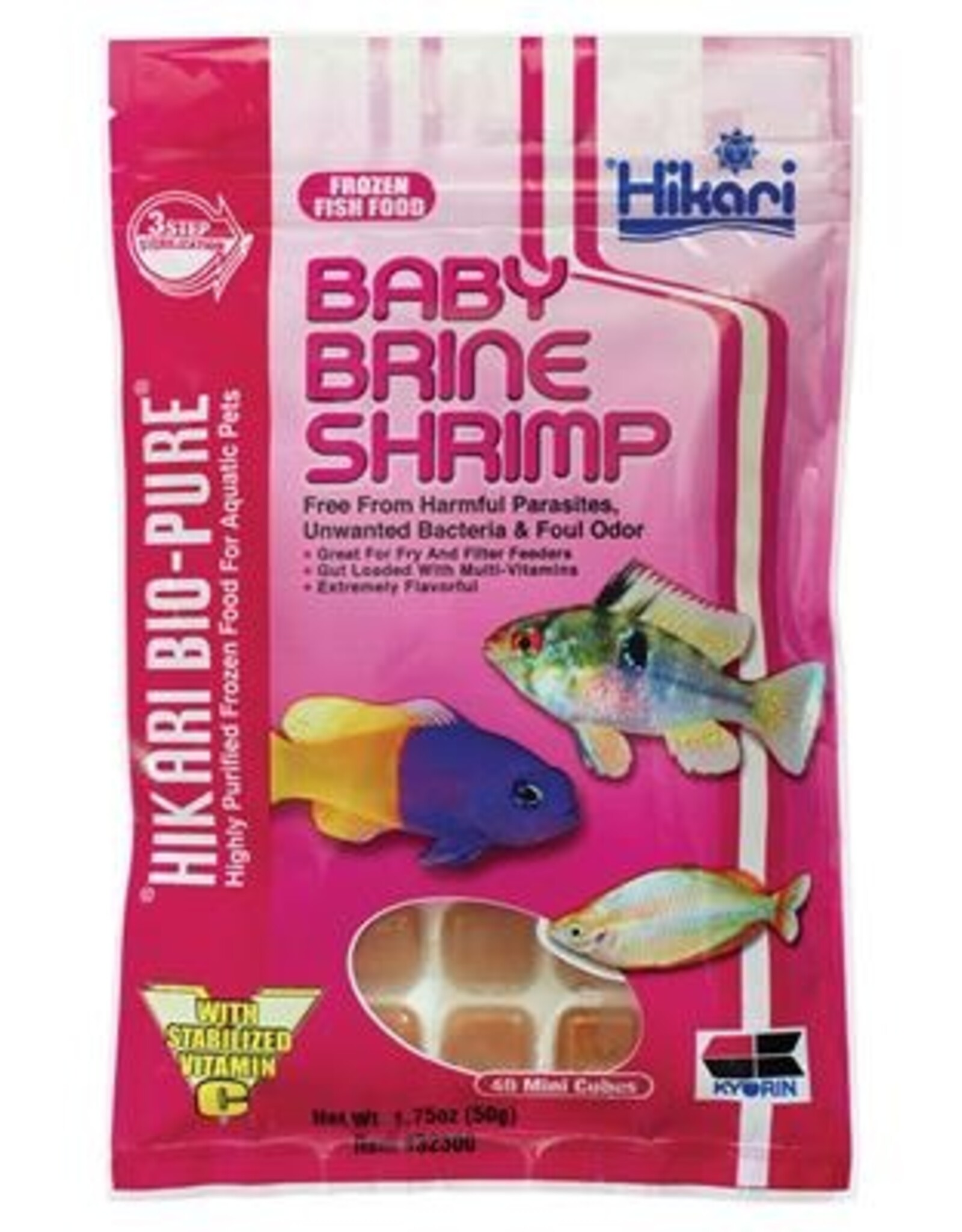 Hikari Sales USA, Inc. HIKARI Frozen Baby Brine Shrimp 1.75oz