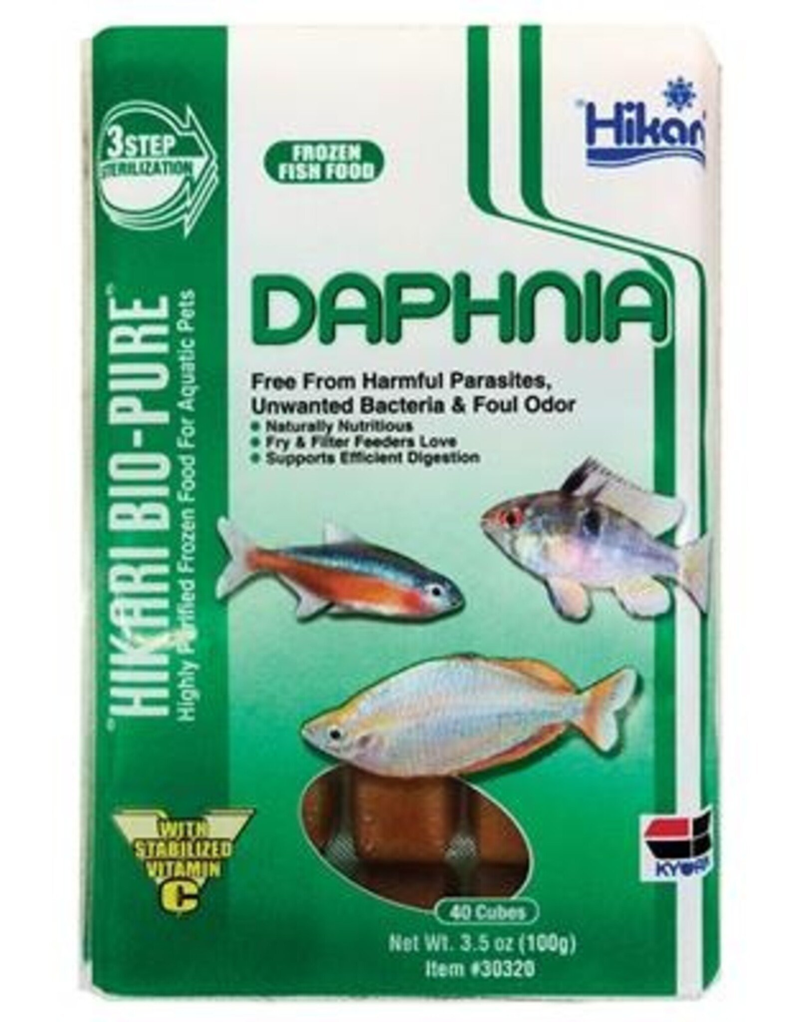 Hikari Sales USA, Inc. HIKARI Frozen Daphnia 3.5oz