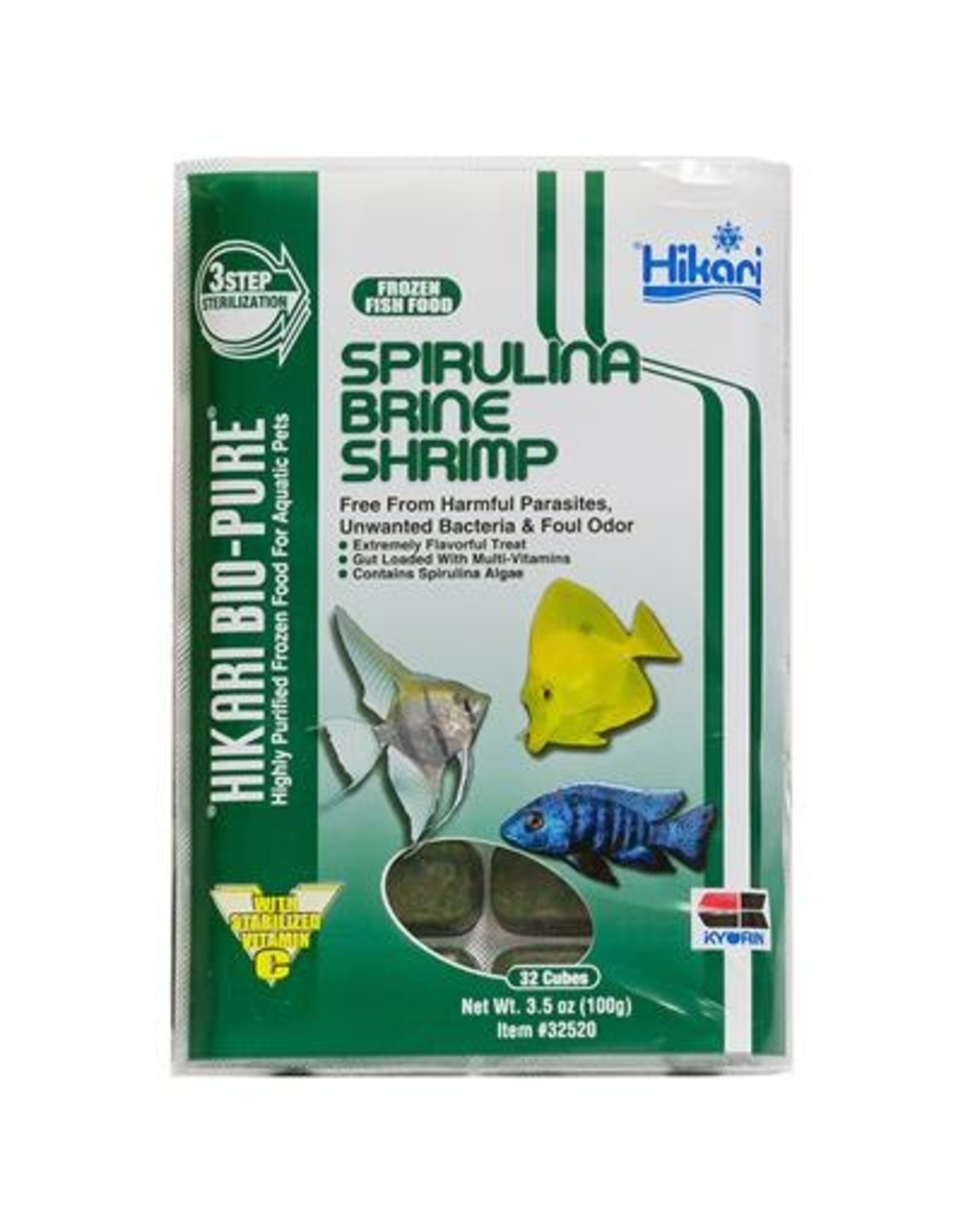 Hikari Sales USA, Inc. HIKARI Frozen Spirulina Brine Shrimp