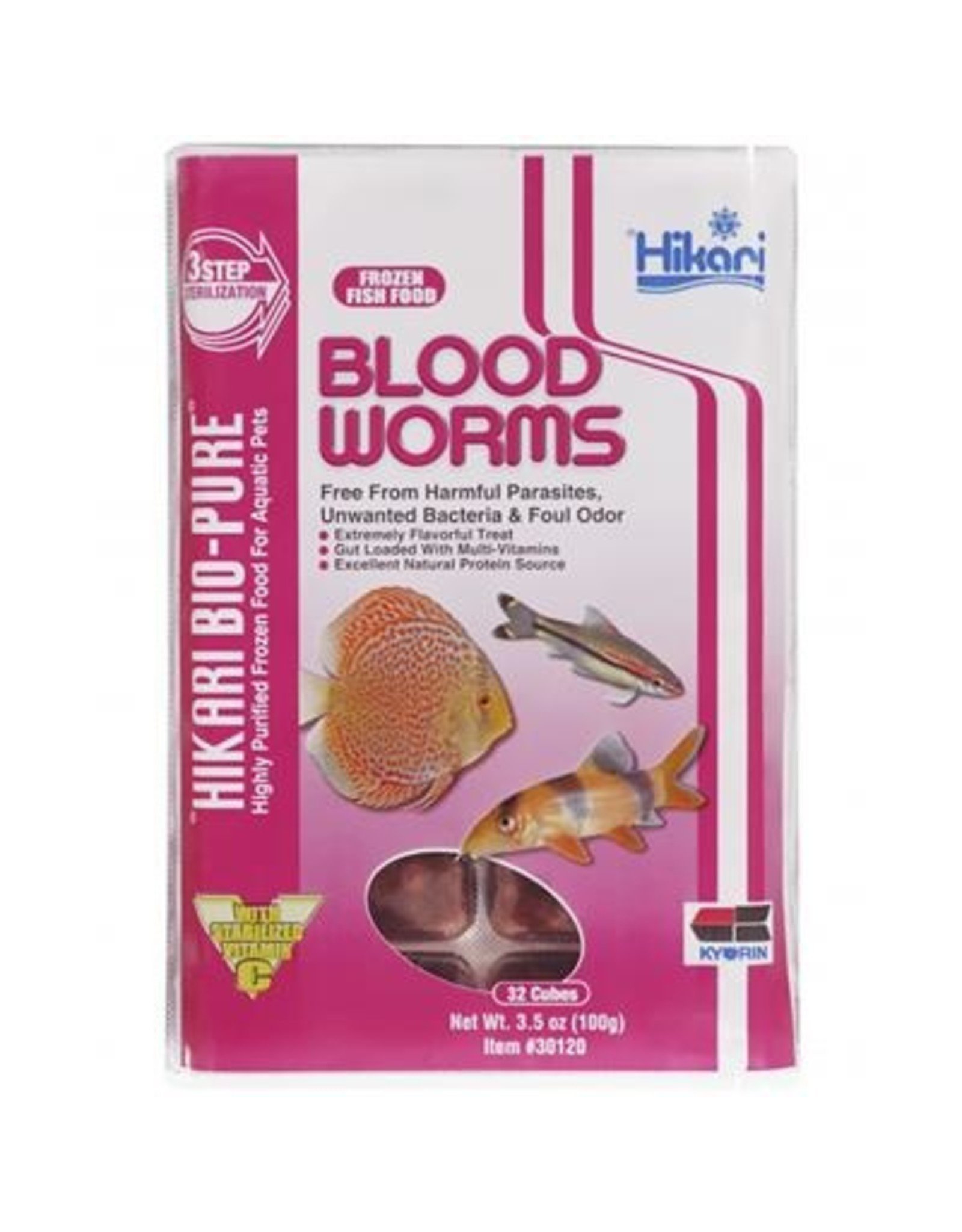 Hikari Sales USA, Inc. HIKARI Frozen Blood Worms