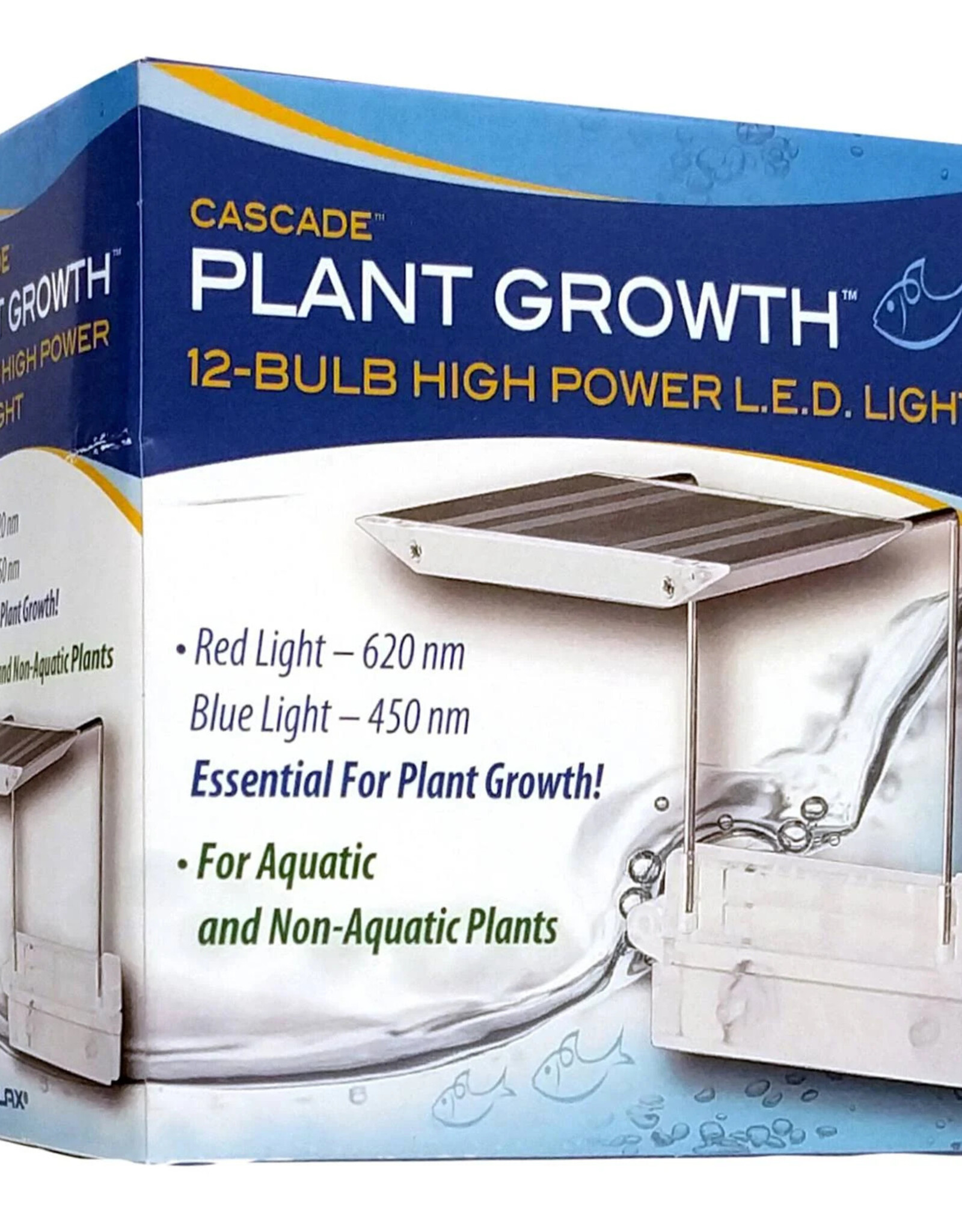 Penn Plax PENN PLAX Cascade Plant Growth High Power 12 Bulb LED Light