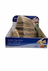 Penn Plax PENN PLAX Decorating Kit Grey Rock w/ Moss 3pc