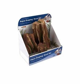 Penn Plax PENN PLAX Decorating Kit Red Rock w/ Moss 3pc