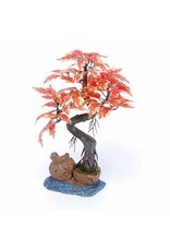 Penn Plax PENN PLAX Red Maple Bonsai on Urn W/ Silk Leaves 8'