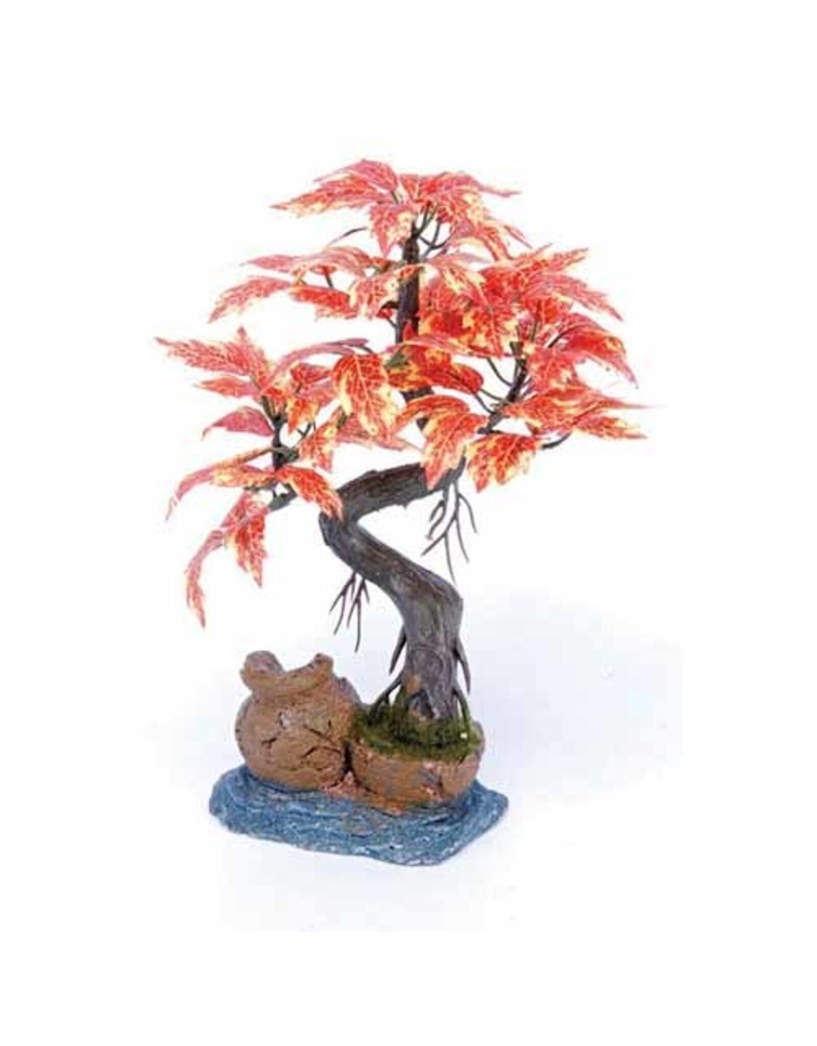 Penn Plax PENN PLAX Red Maple Bonsai on Urn W/ Silk Leaves 8'
