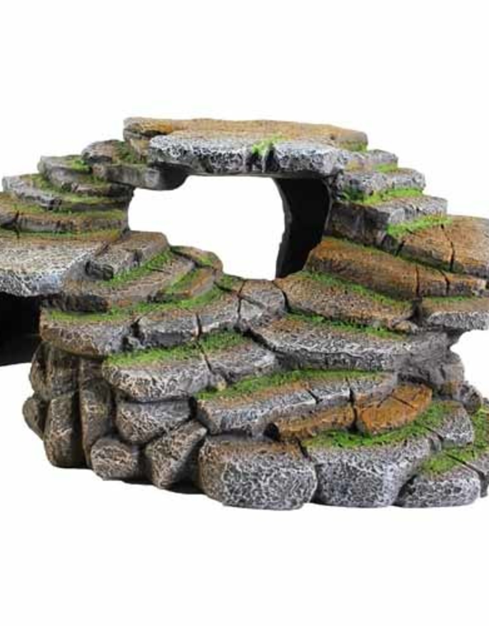 Penn Plax REPTOLOGY Shale Steps and Cave Hideaway