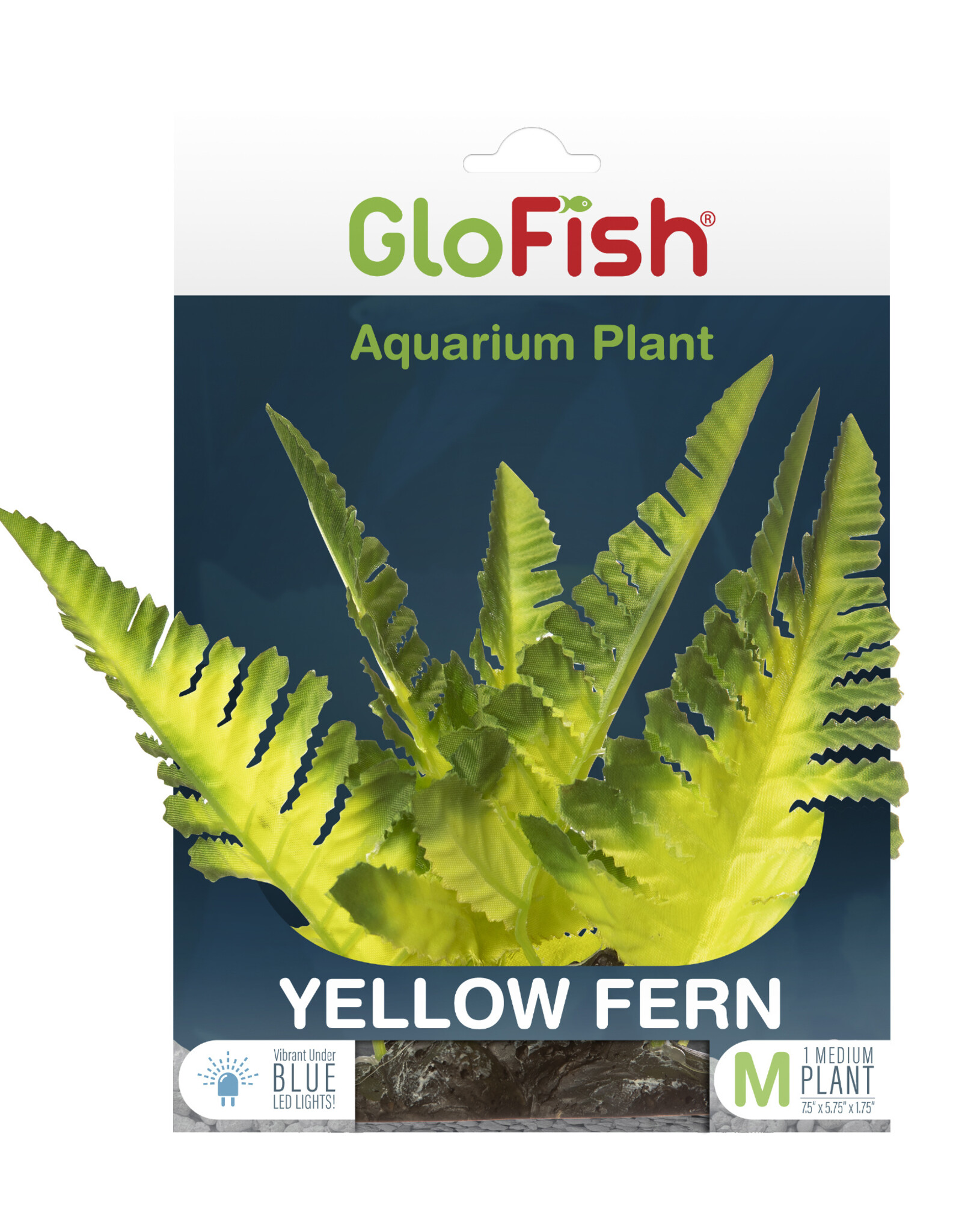 Tetra TETRA GloFish Plant Yellow Fern Medium