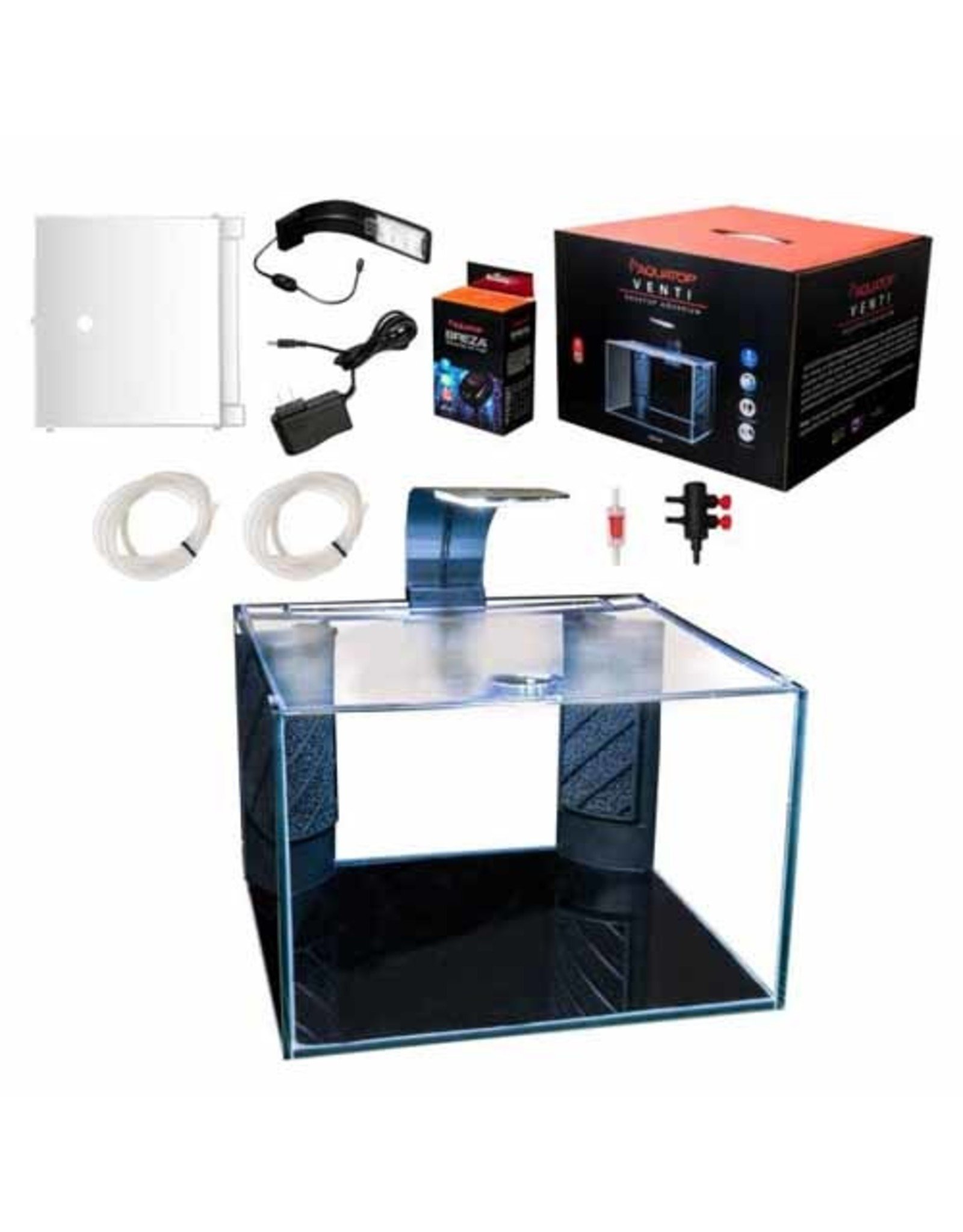 Venti 2-Gallon Professional Showcase Glass Aquarium Kit