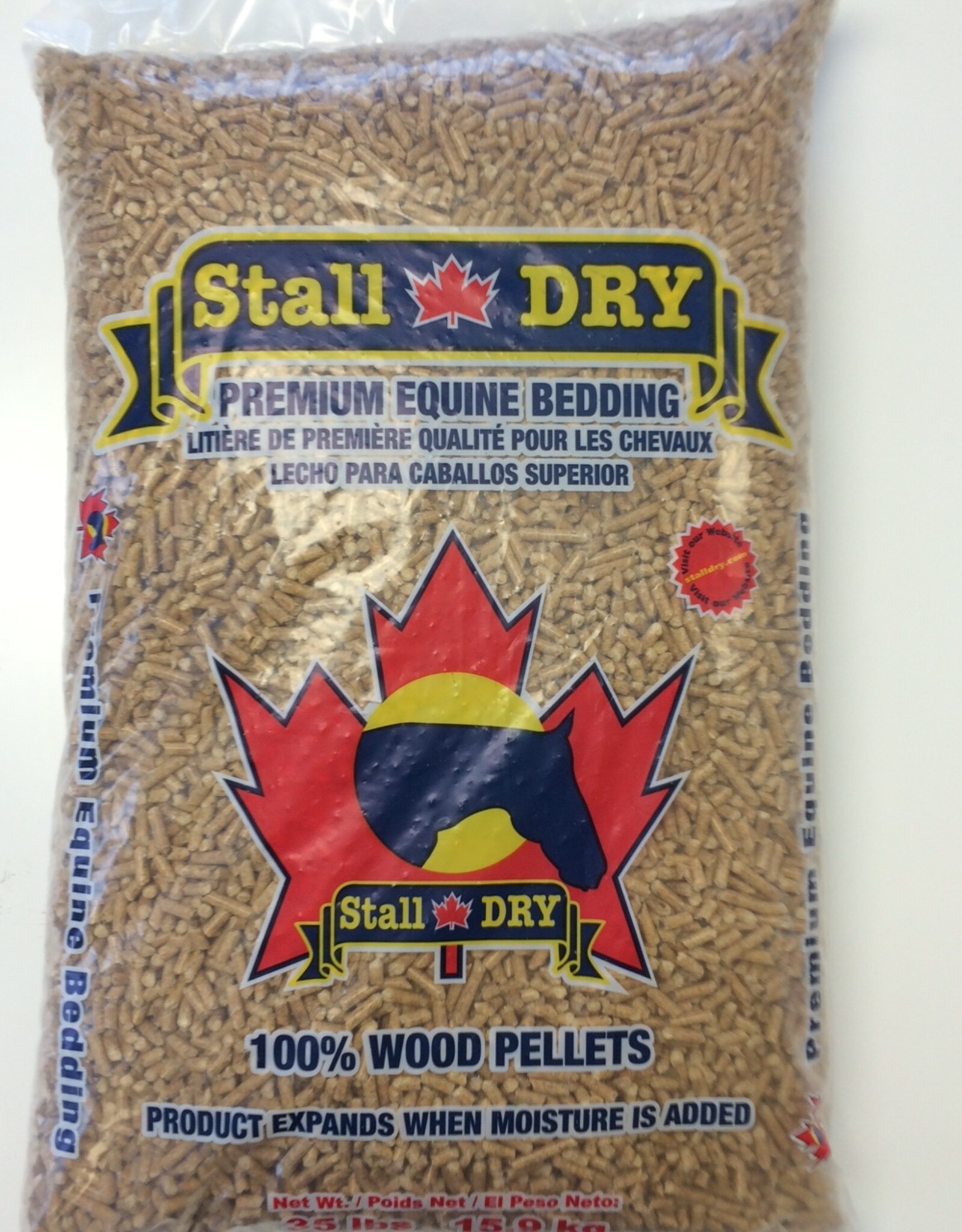 Stall Dry Wood Pellets 15.9KG