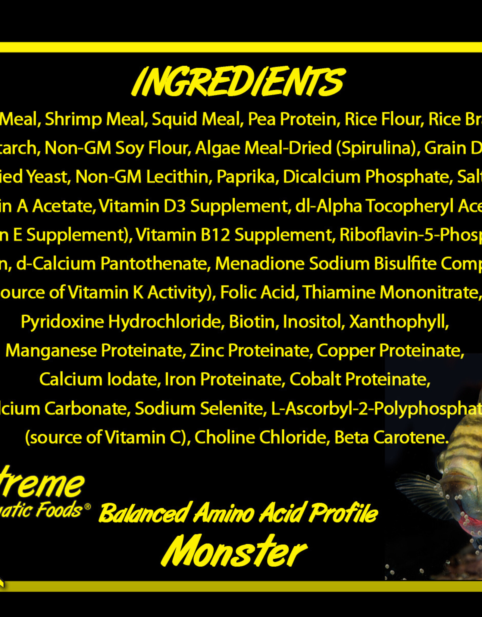 Xtreme Aquatic Foods XTREME Monster 9mm Pellets