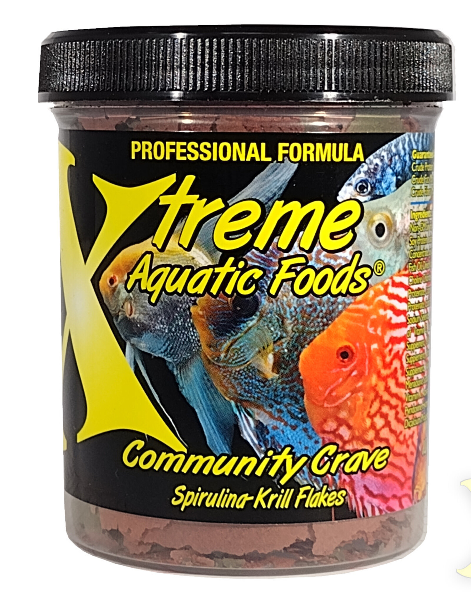 Xtreme Aquatic Foods XTREME Community Crave- Krill/Spirulina Flakes