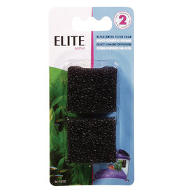 Marina MARINA Replacement Elite Filter Sponge 2 pack