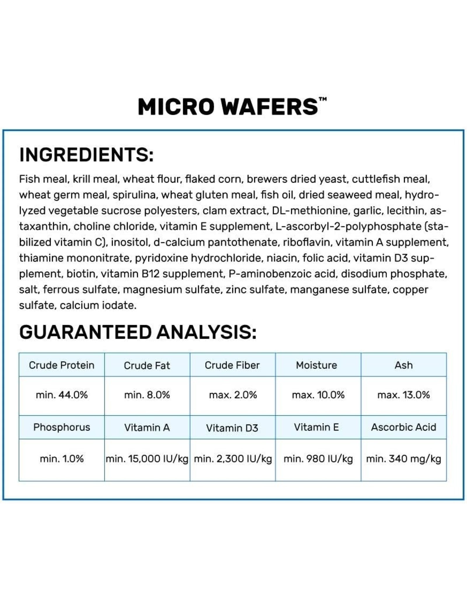 Hikari Sales USA, Inc. HIKARI Tropical Micro Wafers 45GM