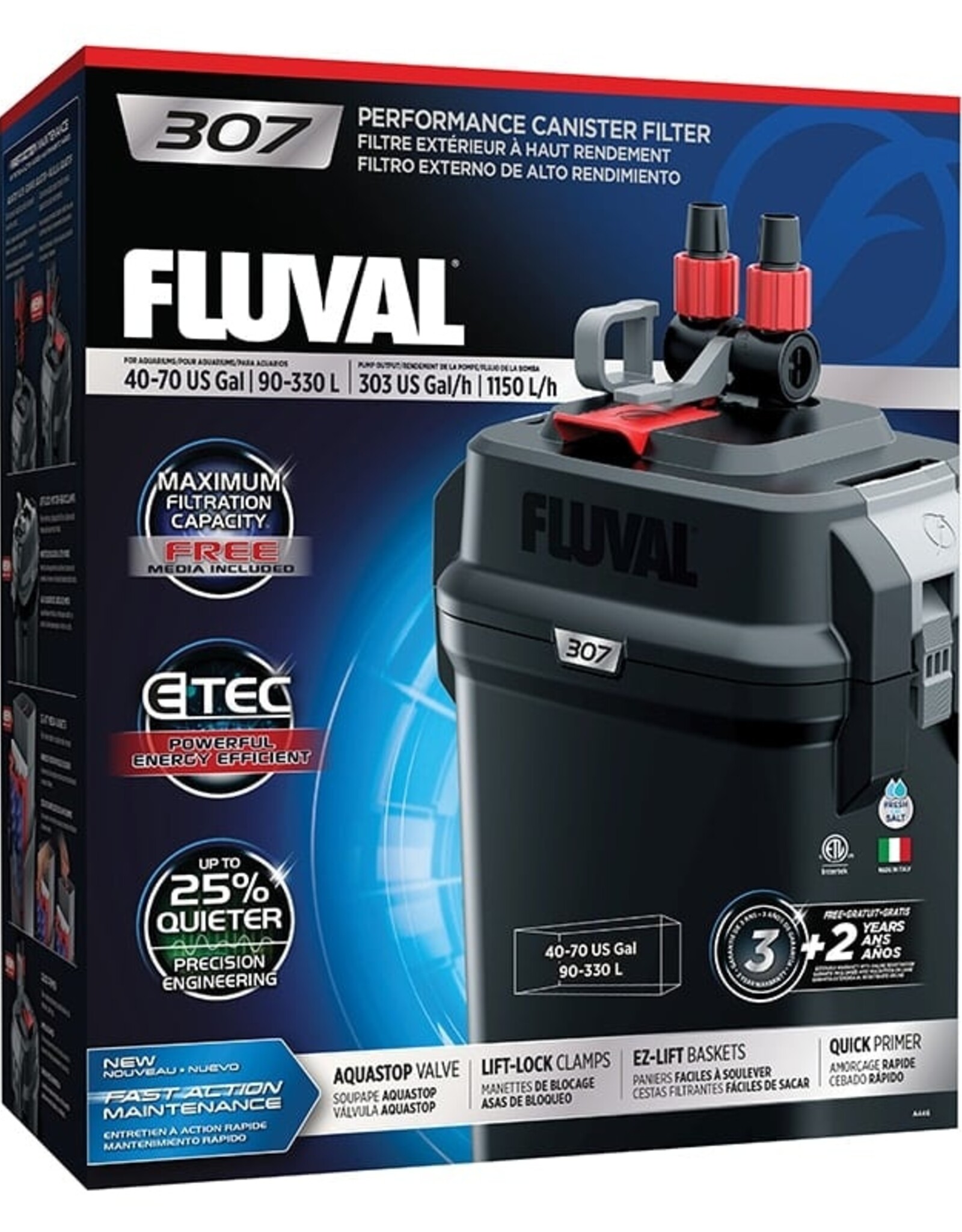 Fluval FLUVAL Canister Filter 07 Series (107, 207, 307, 407)