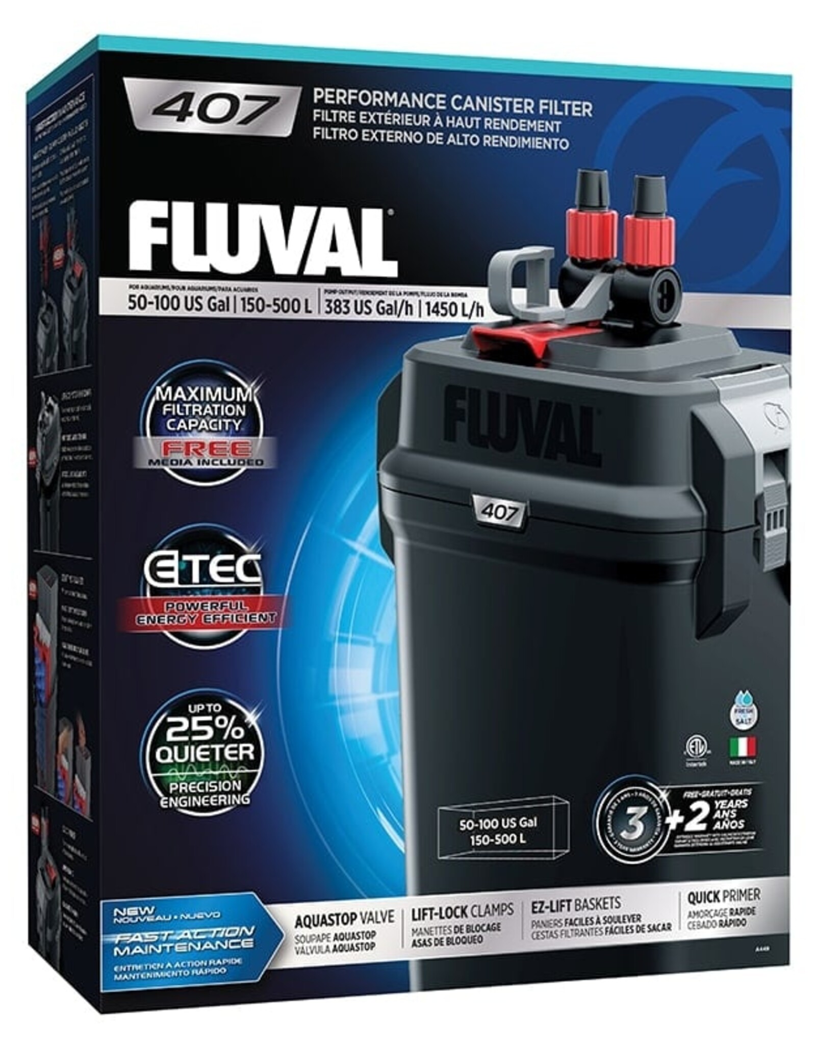 Fluval FLUVAL Canister Filter 07 Series (107, 207, 307, 407)
