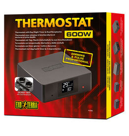 Exo Terra EXO TERRA Thermostat Day/Night 600W - dual receptacle