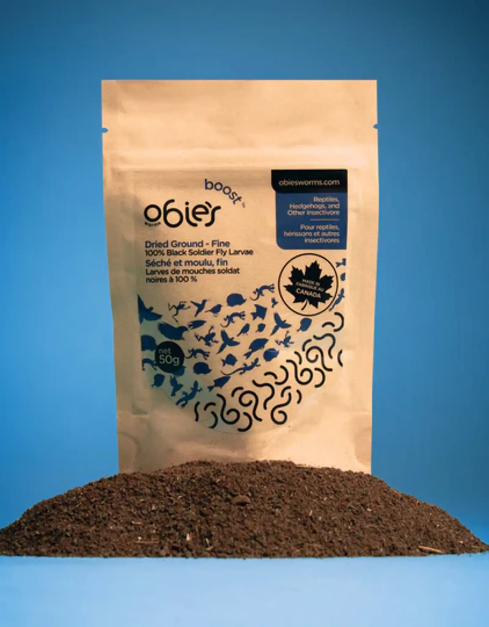 Obie's OBIE'S Boost- Fine Ground Dried BSFL