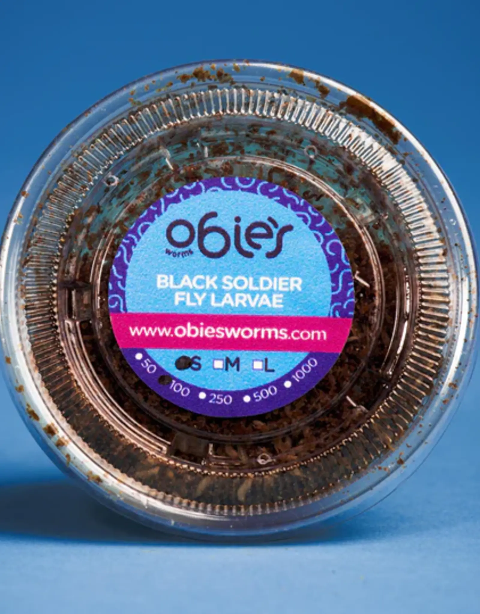Obie's OBIE'S Pre-Packaged Black Soldier Fly Larva (BSLF)