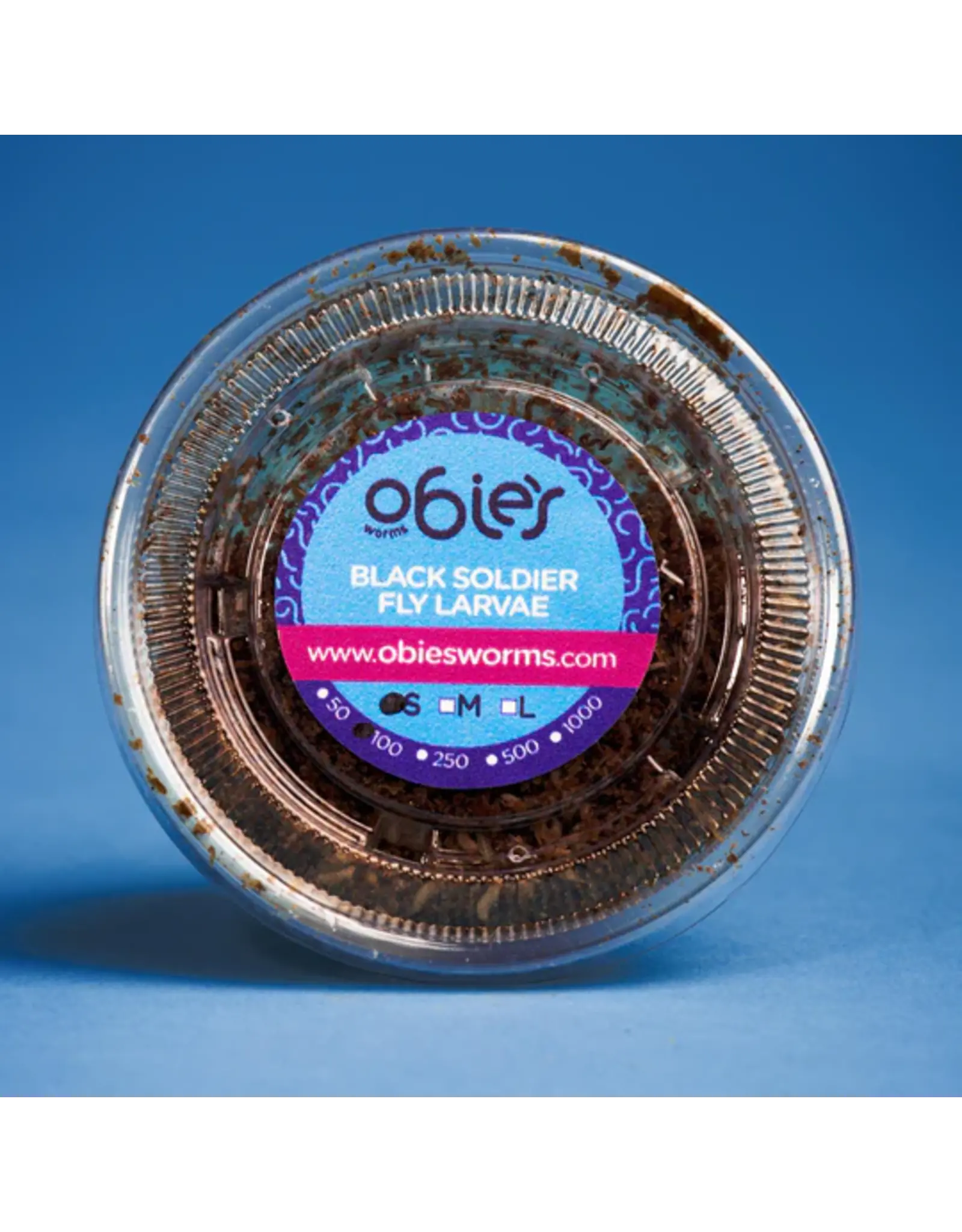 Obie's OBIE'S Pre-Packaged Black Soldier Fly Larva (BSLF)