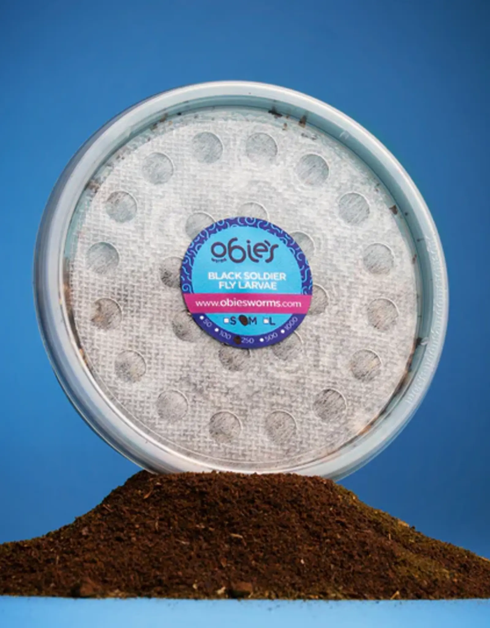 Obie's OBIE'S Pre-Packaged Black Soldier Fly Larva (BSLF)