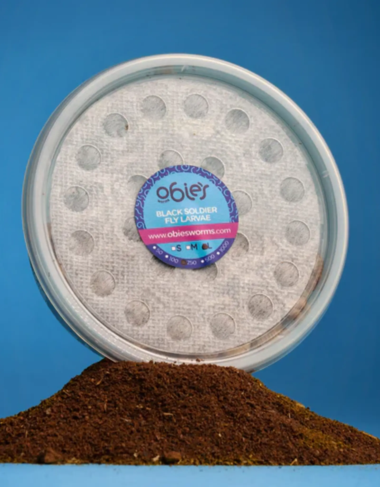 Obie's OBIE'S Pre-Packaged Black Soldier Fly Larva (BSLF)