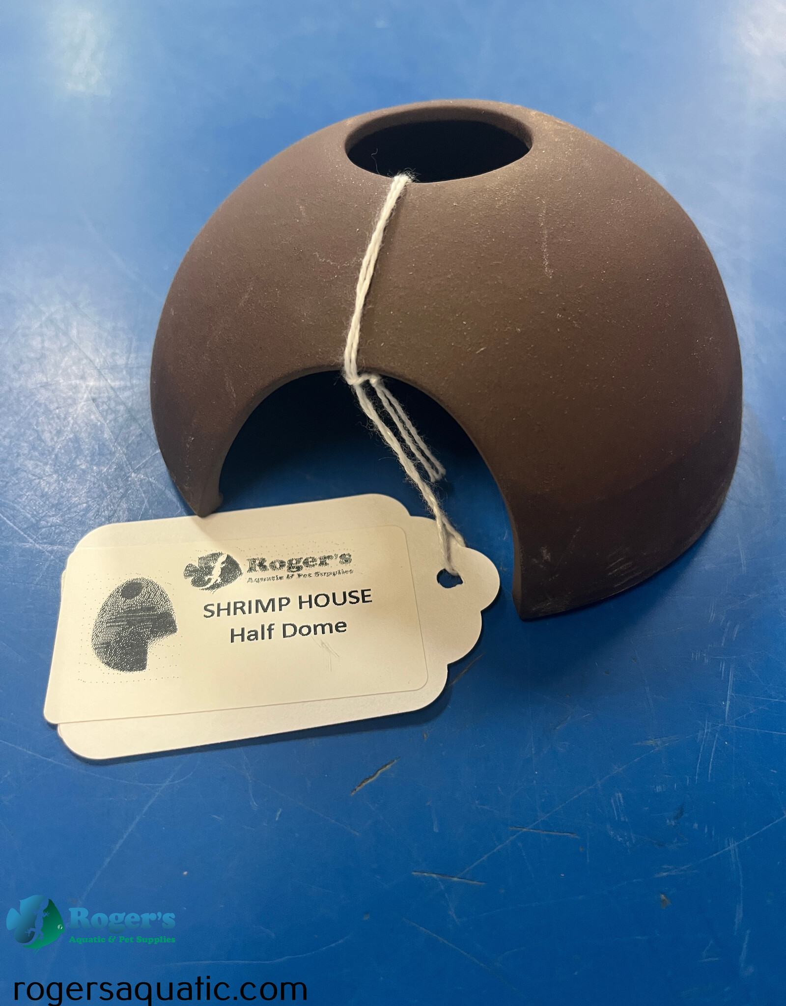 Roger's Aquatics ROGER'S AQUATIC Ceramic Shrimp Decor