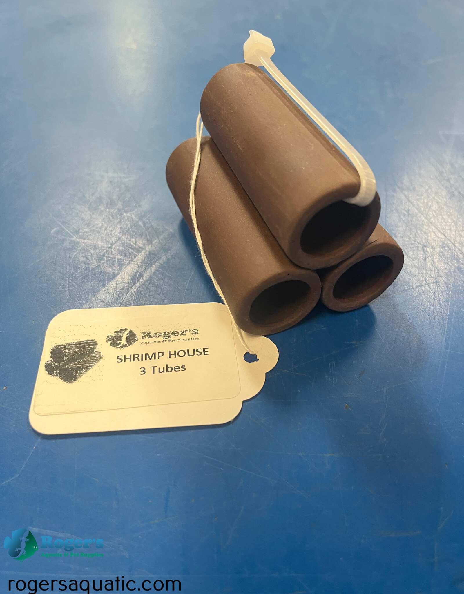 Roger's Aquatics ROGER'S AQUATIC Ceramic Shrimp Decor